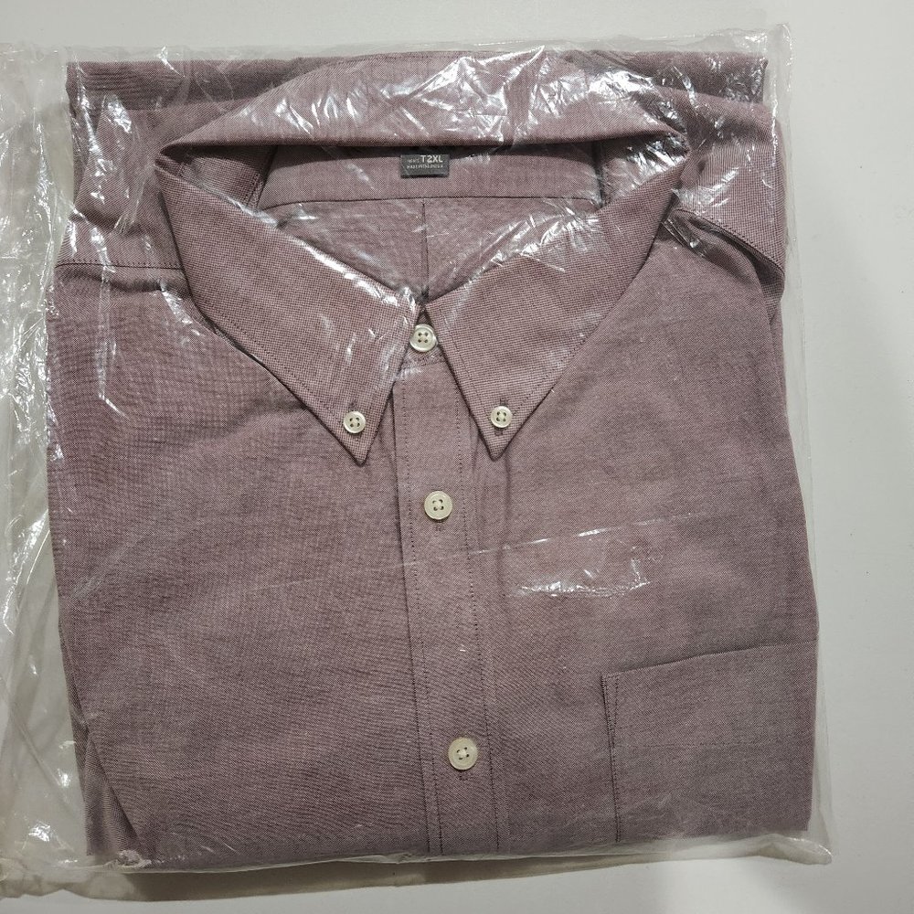 Eddie Bauer T2XL Men's Long Sleeve Dress Shirt